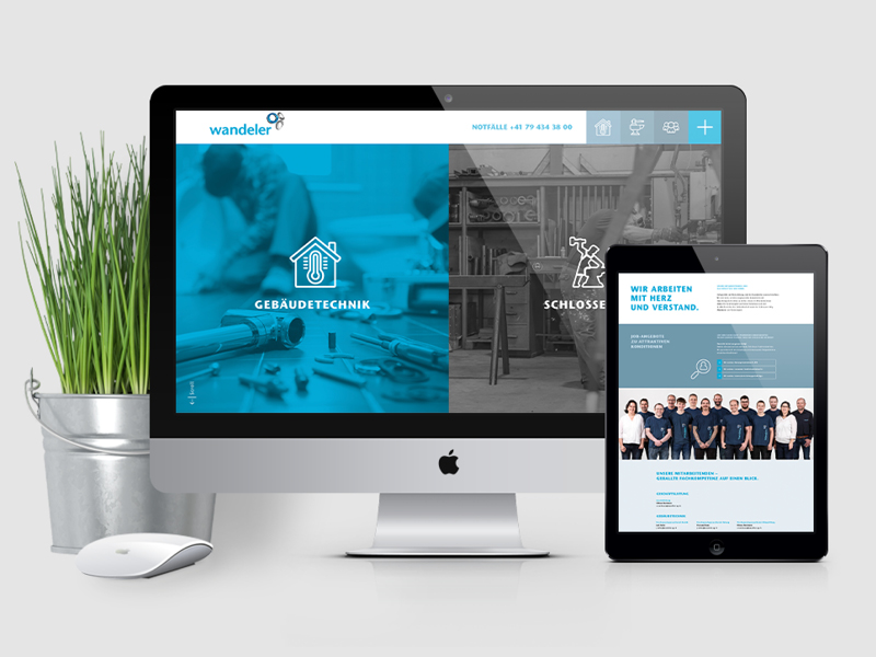 Wandeler hat eine neue Website