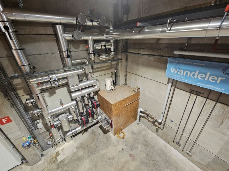 Heizinstallation Fernwärme Ruswil